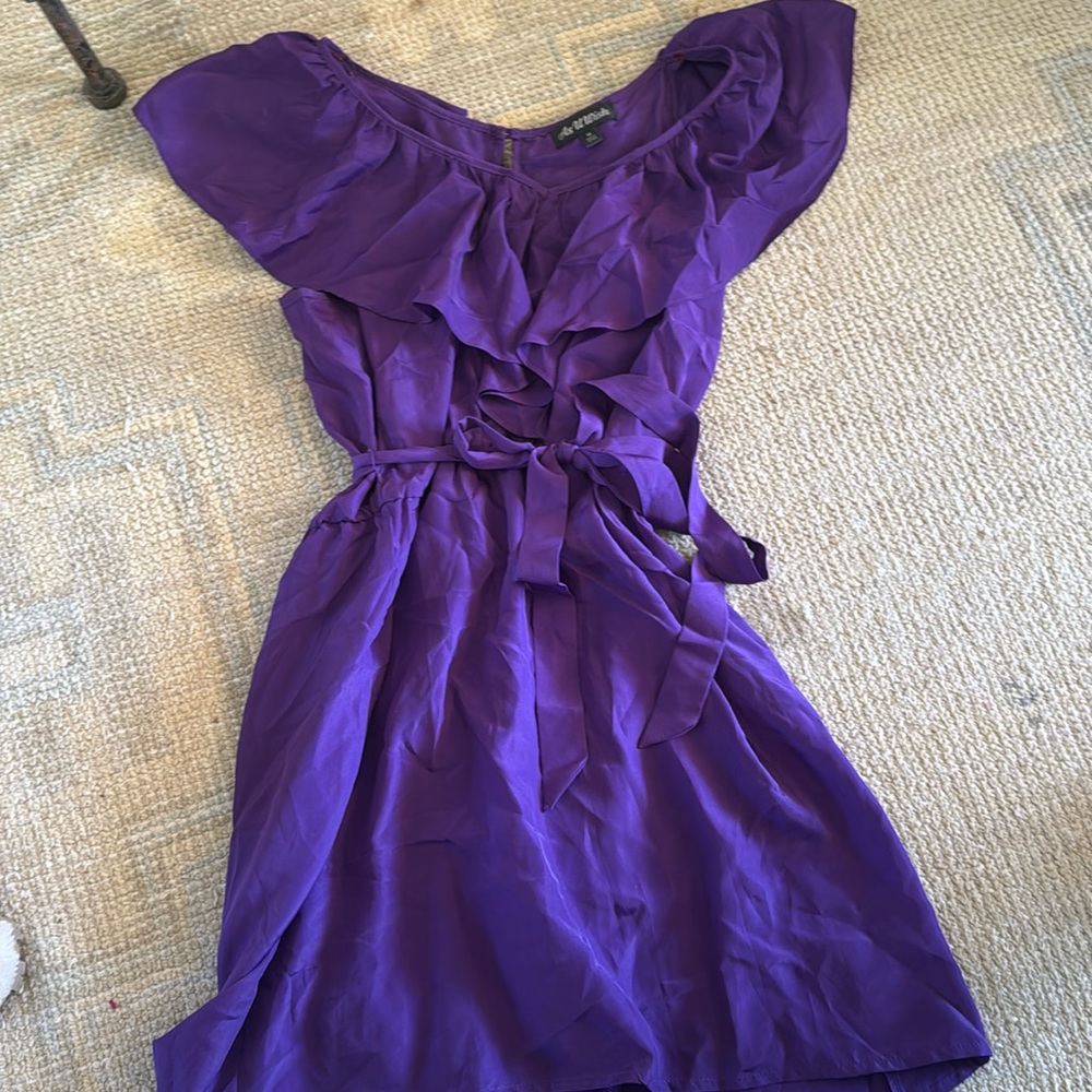 Purple dress